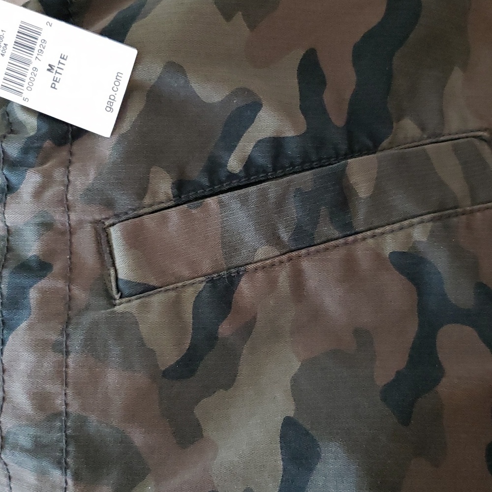 Gap overaized camo utility twill 4 pocket jacket - Picture 11 of 11